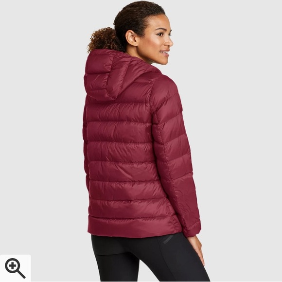 Eddie Bauer Hooded Down Winter Coat, Size M - Picture 4 of 12